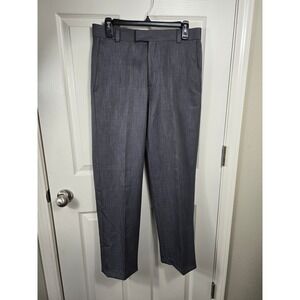 Men's Dress Pants 30x32 Gray Career Business Casual Office Trousers‎